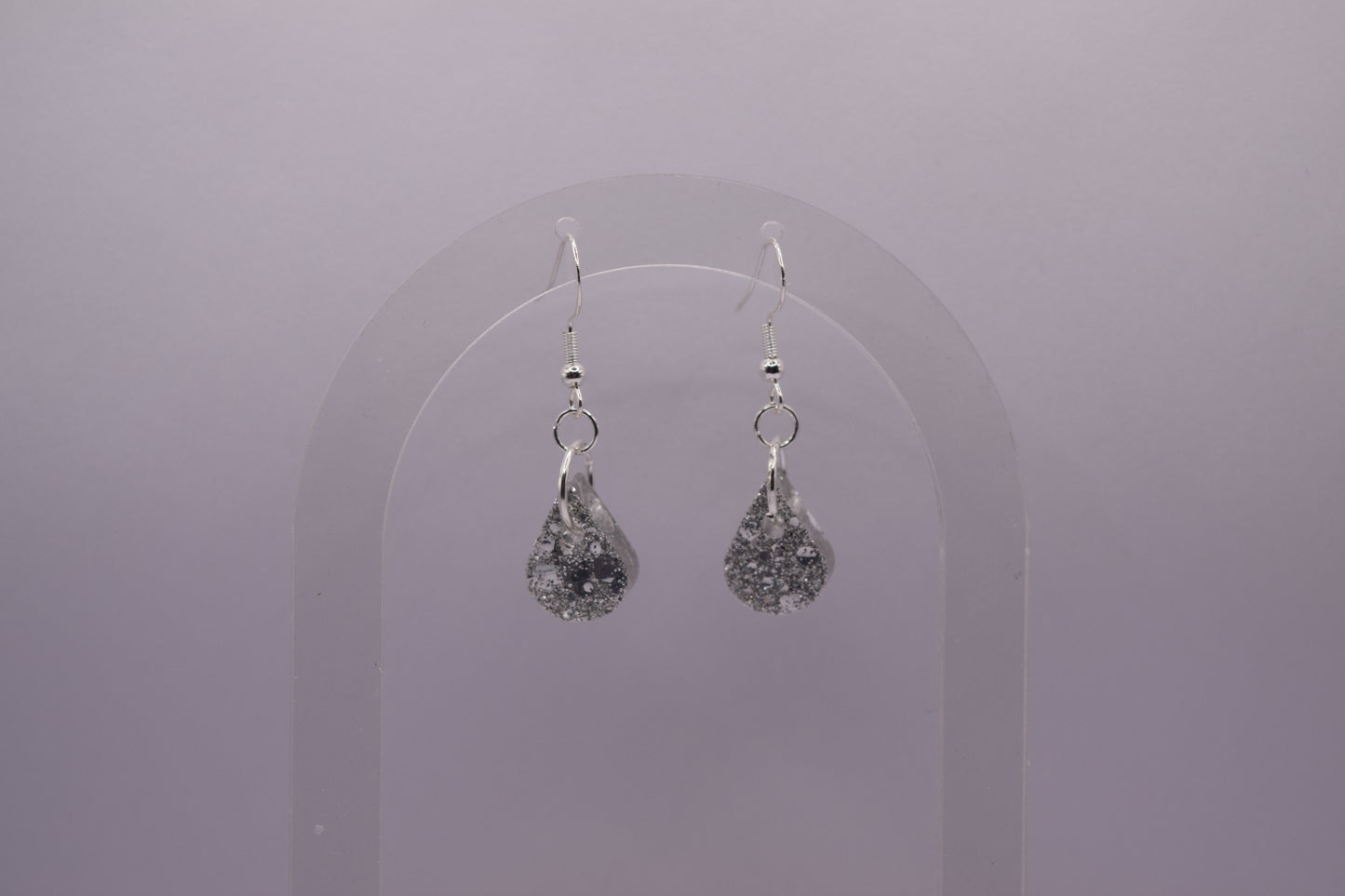 Boucles d'oreilles gouttelettes