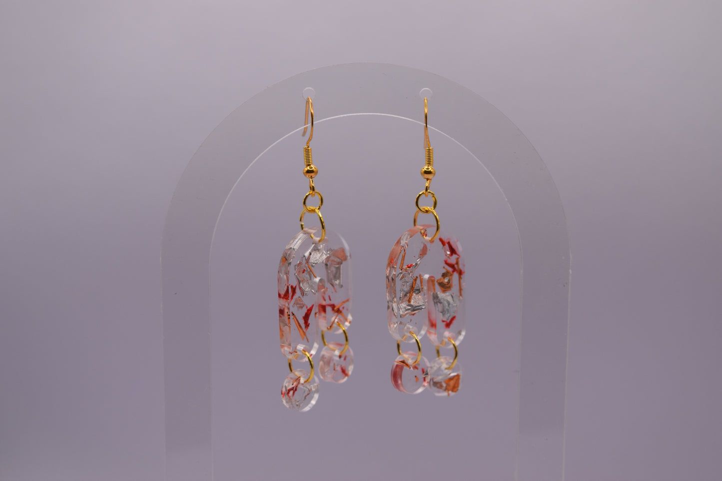 Boucles d'oreilles arc