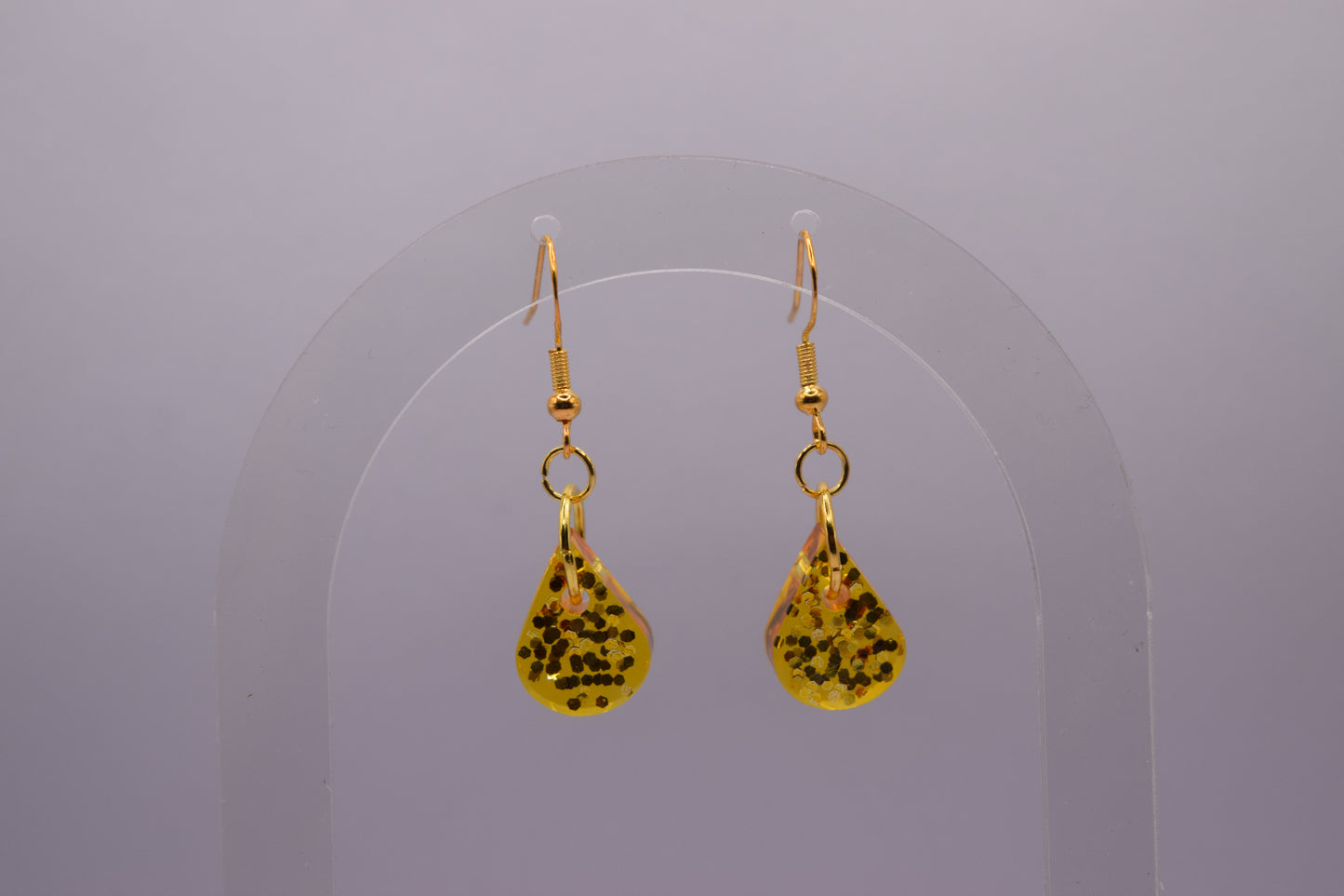 Boucles d'oreilles gouttelettes