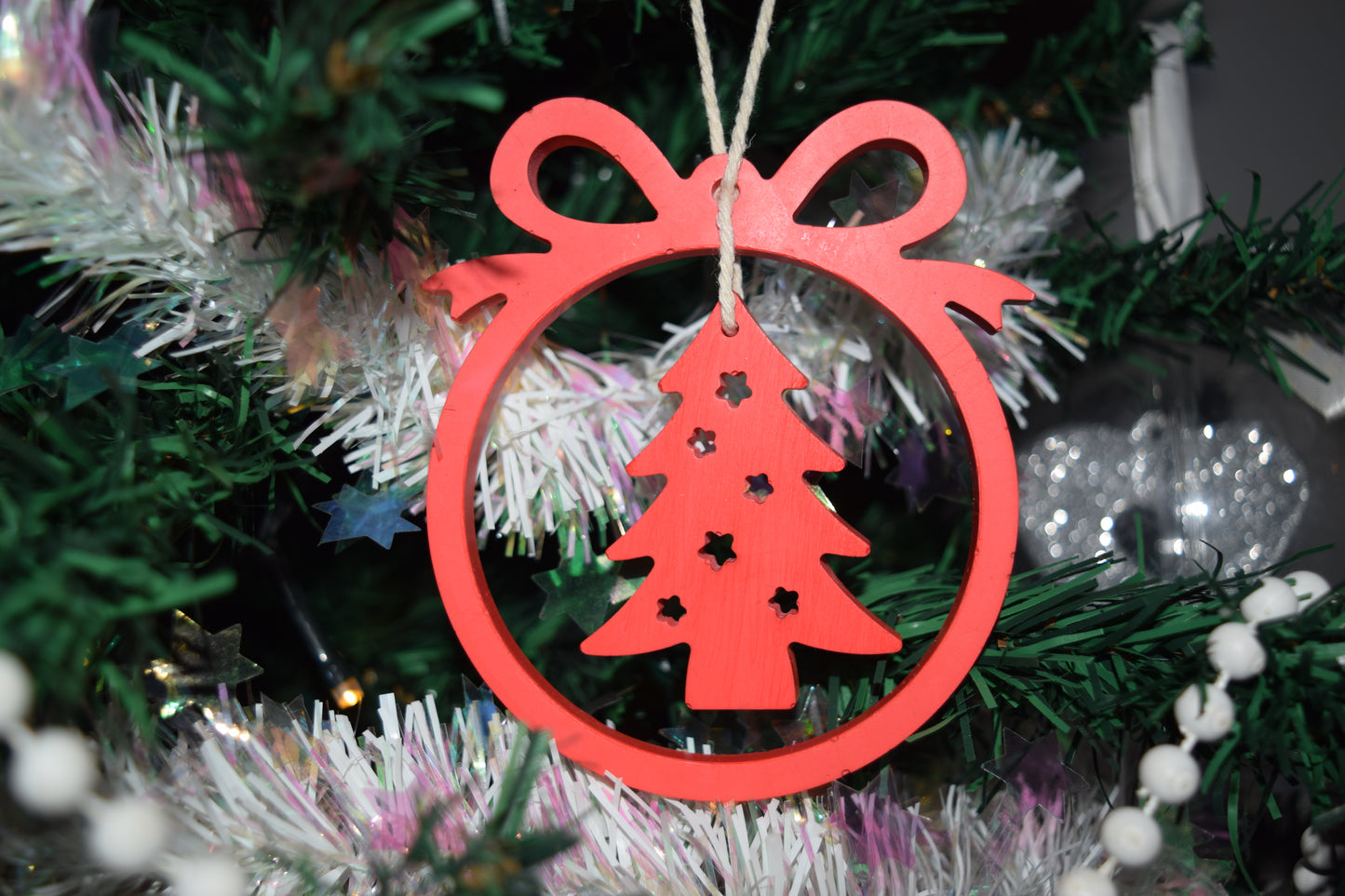 Décoration pour sapin, sapin