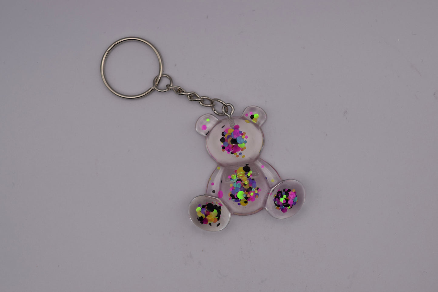 Porte-clés oursons roses