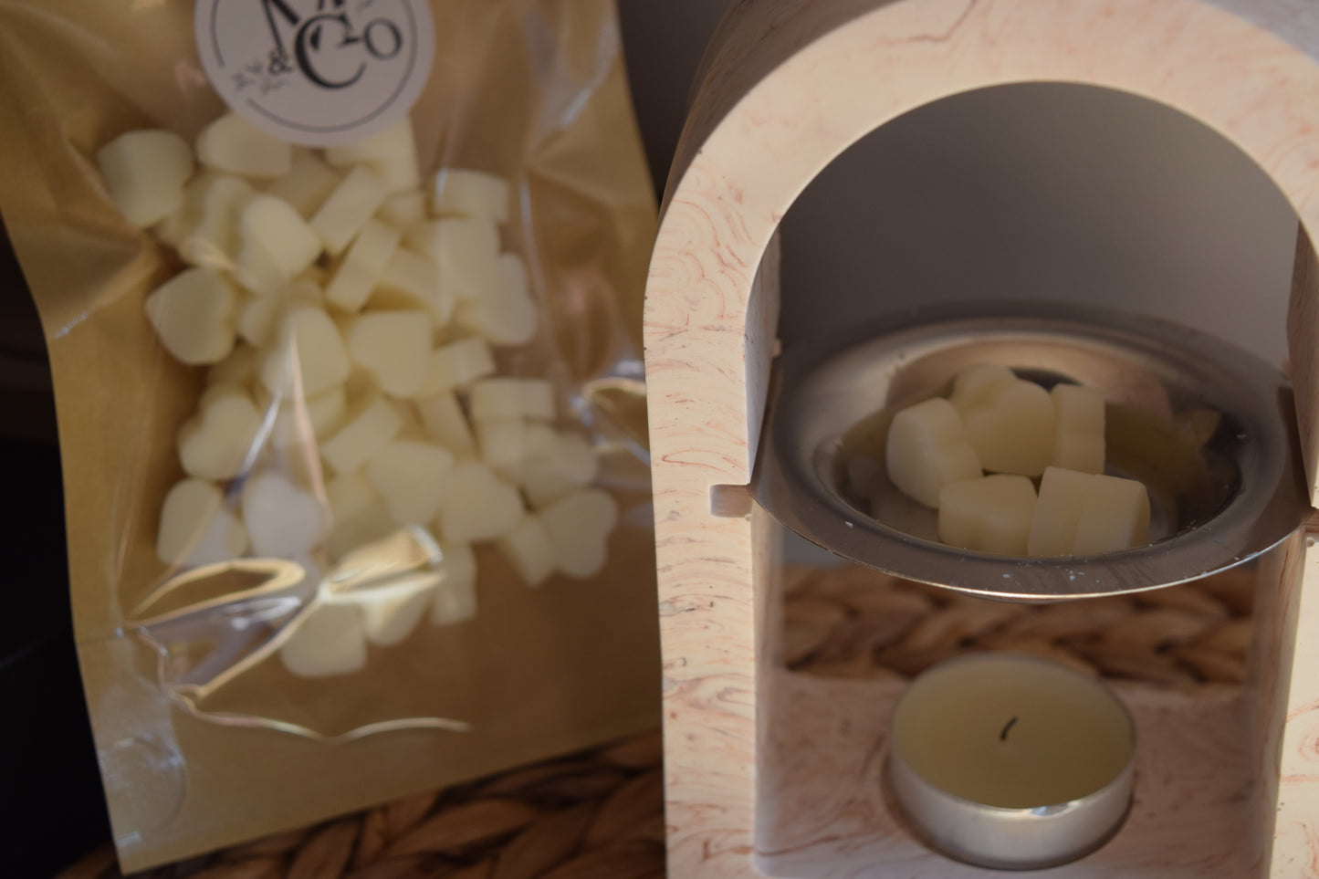 Fondants parfumés cœurs