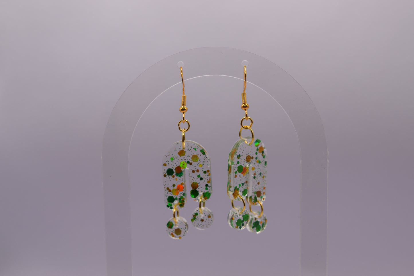 Boucles d'oreilles arc