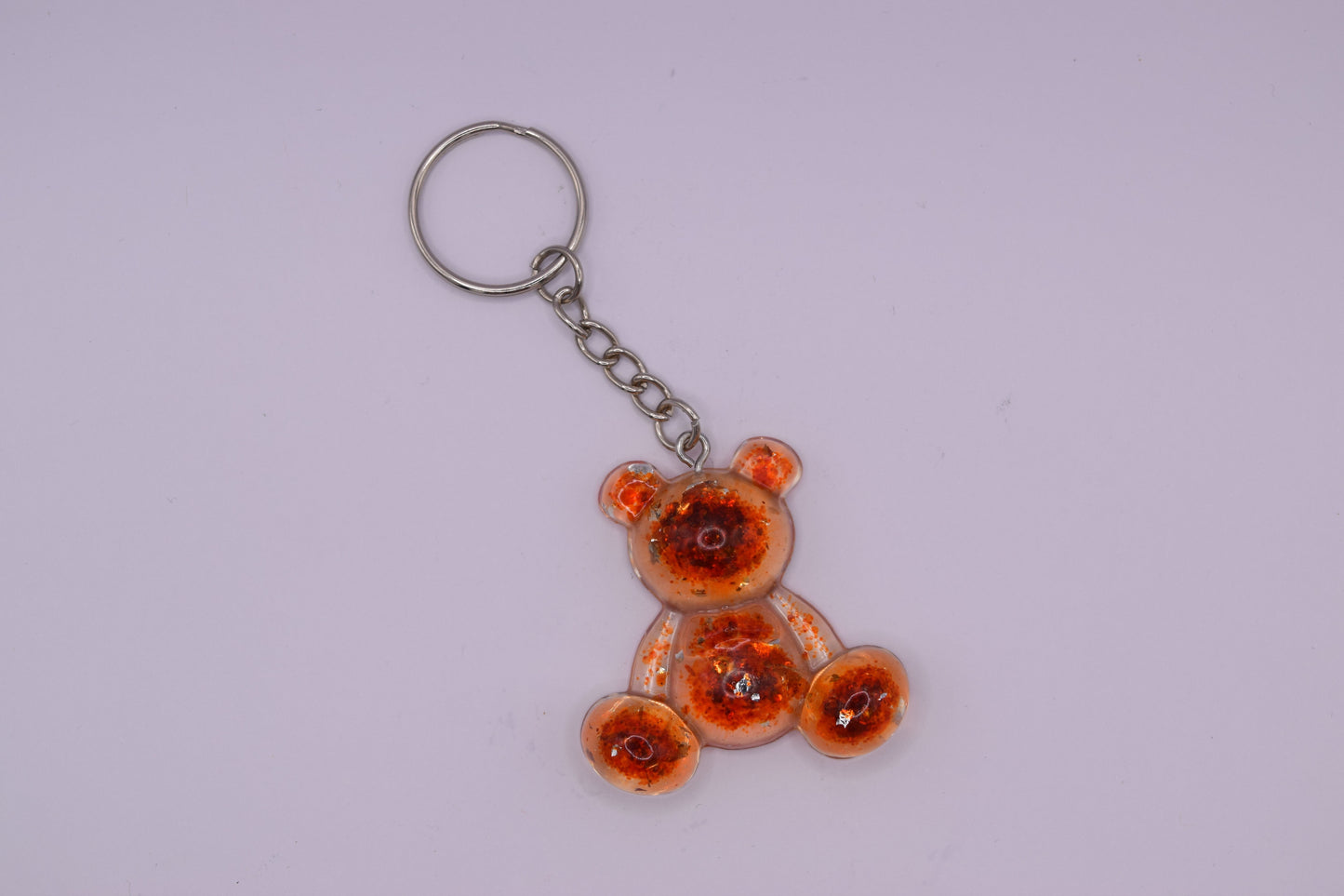 Porte-clés oursons oranges