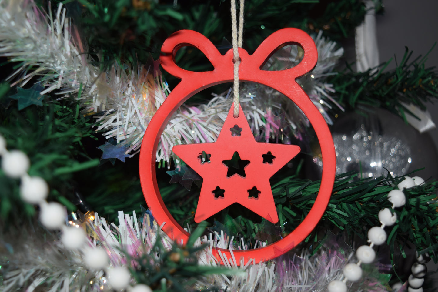 Décoration de sapin, étoile