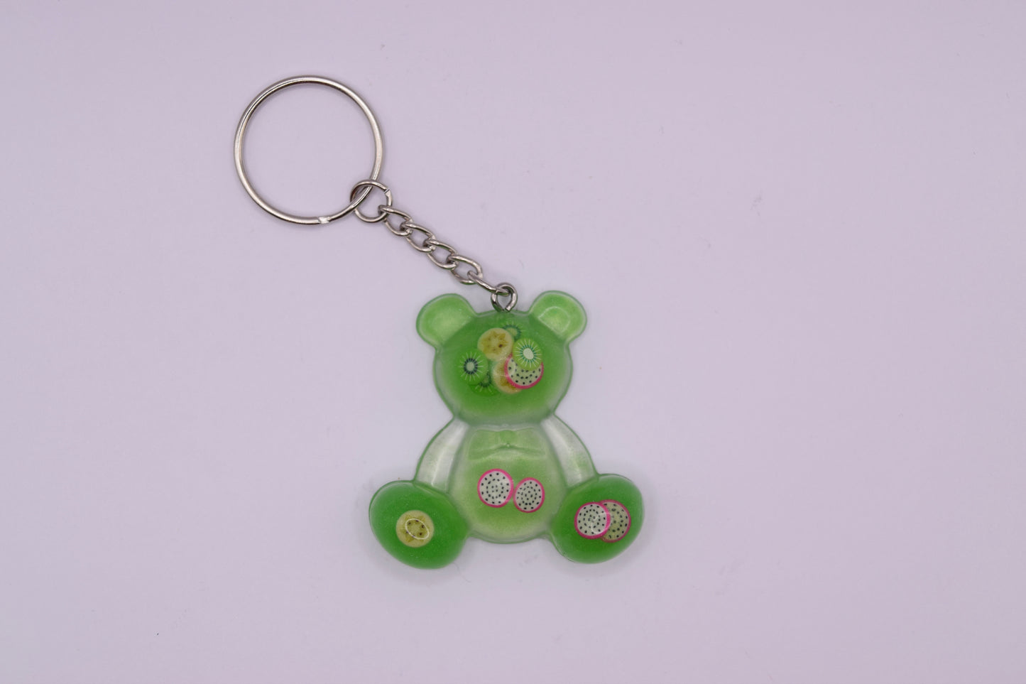Porte-clés oursons verts