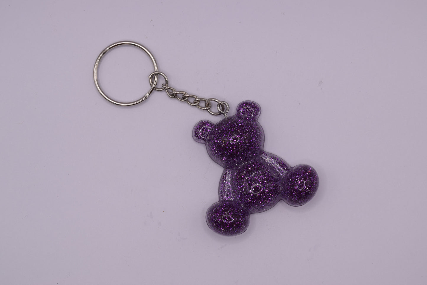 Porte-clés oursons violets