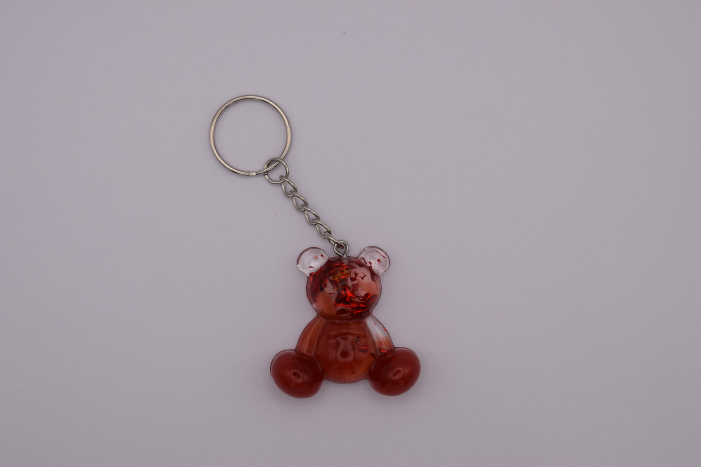 Porte-clés oursons rouges