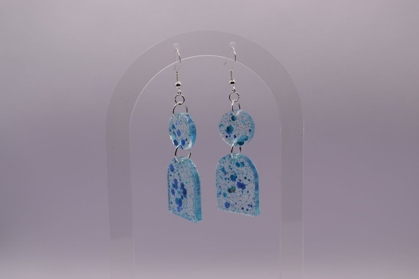 Boucles d'oreilles arrondies