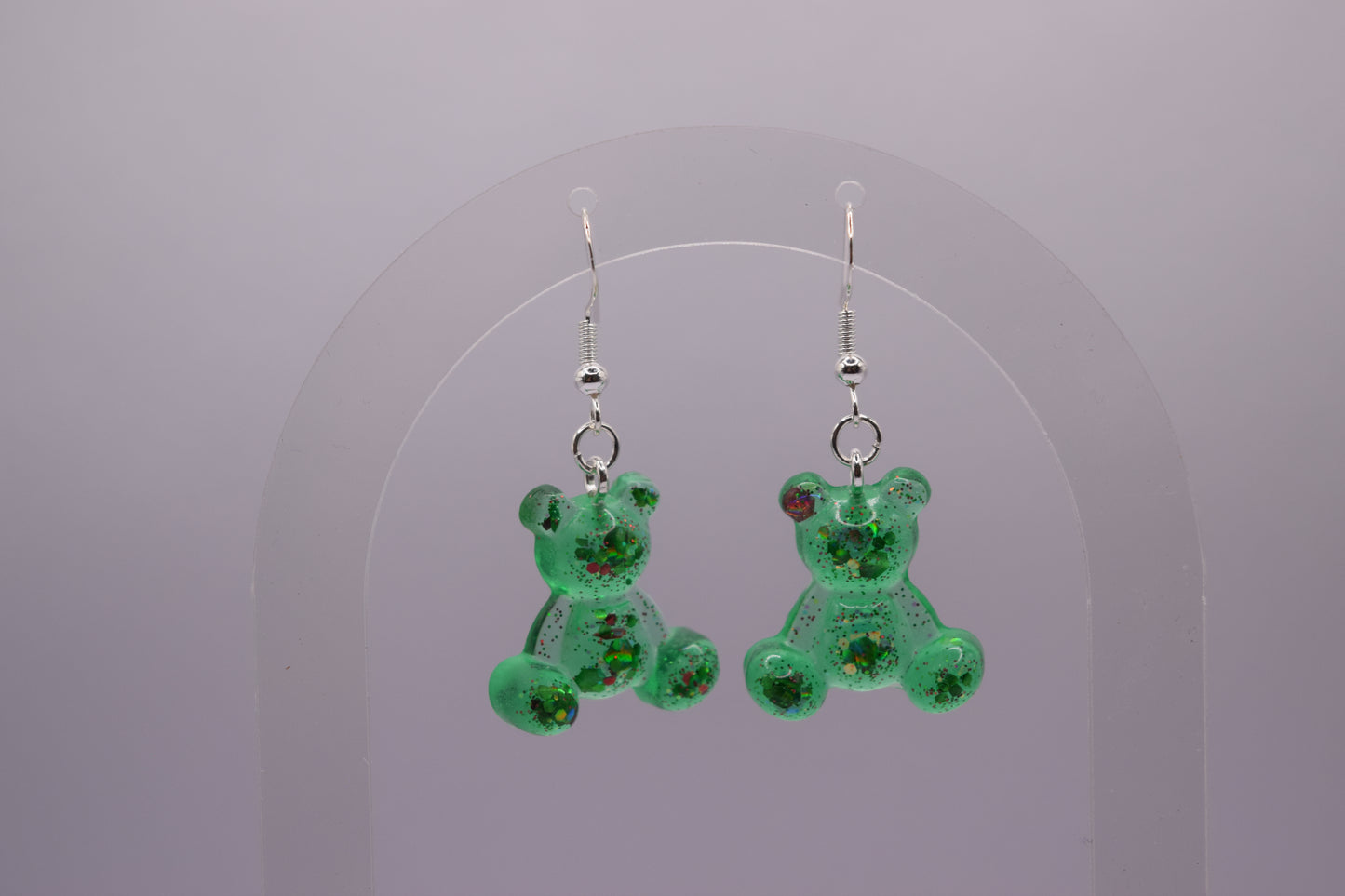 Boucles d'oreilles ourson