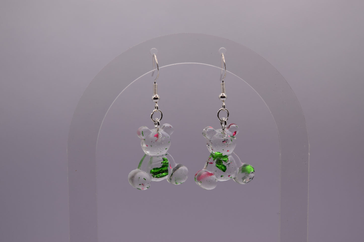 Boucles d'oreilles ourson