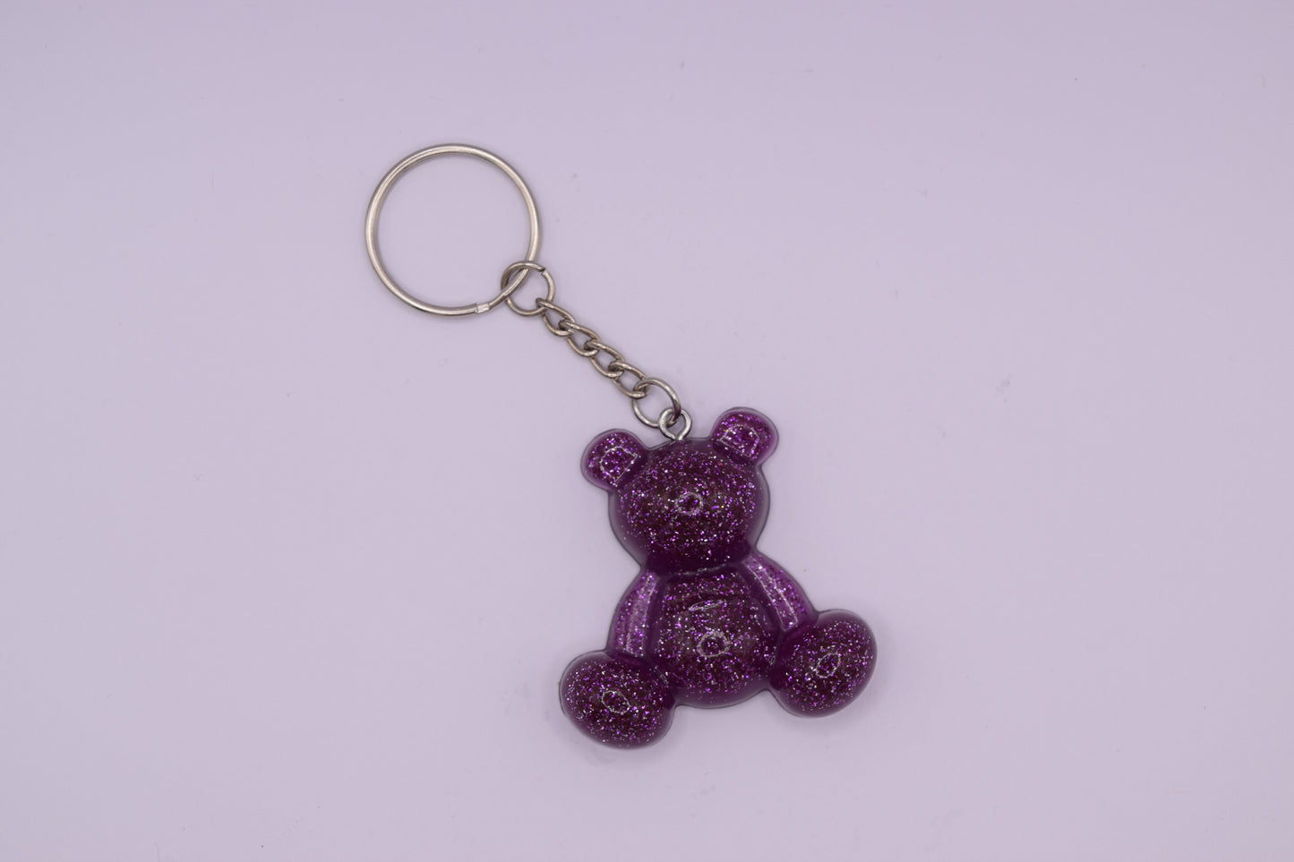 Porte-clés oursons violets