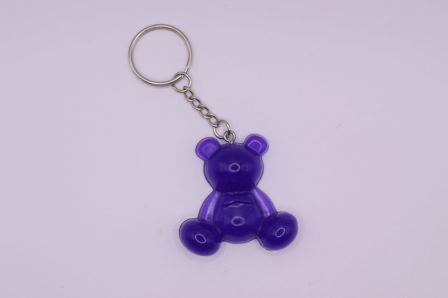 Porte-clés oursons violets