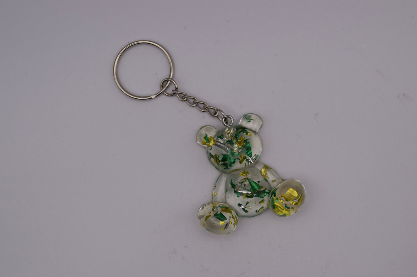 Porte-clés oursons verts