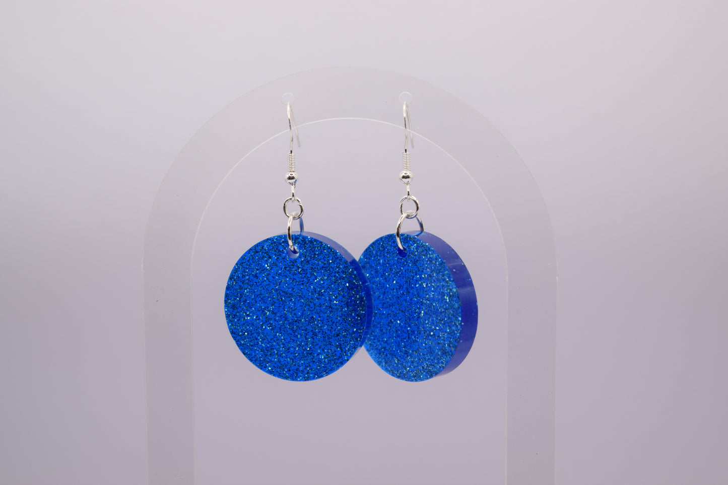 Boucles d'oreilles rondes