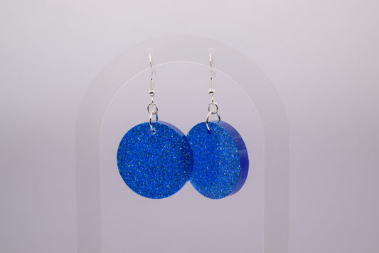Boucles d'oreilles rondes