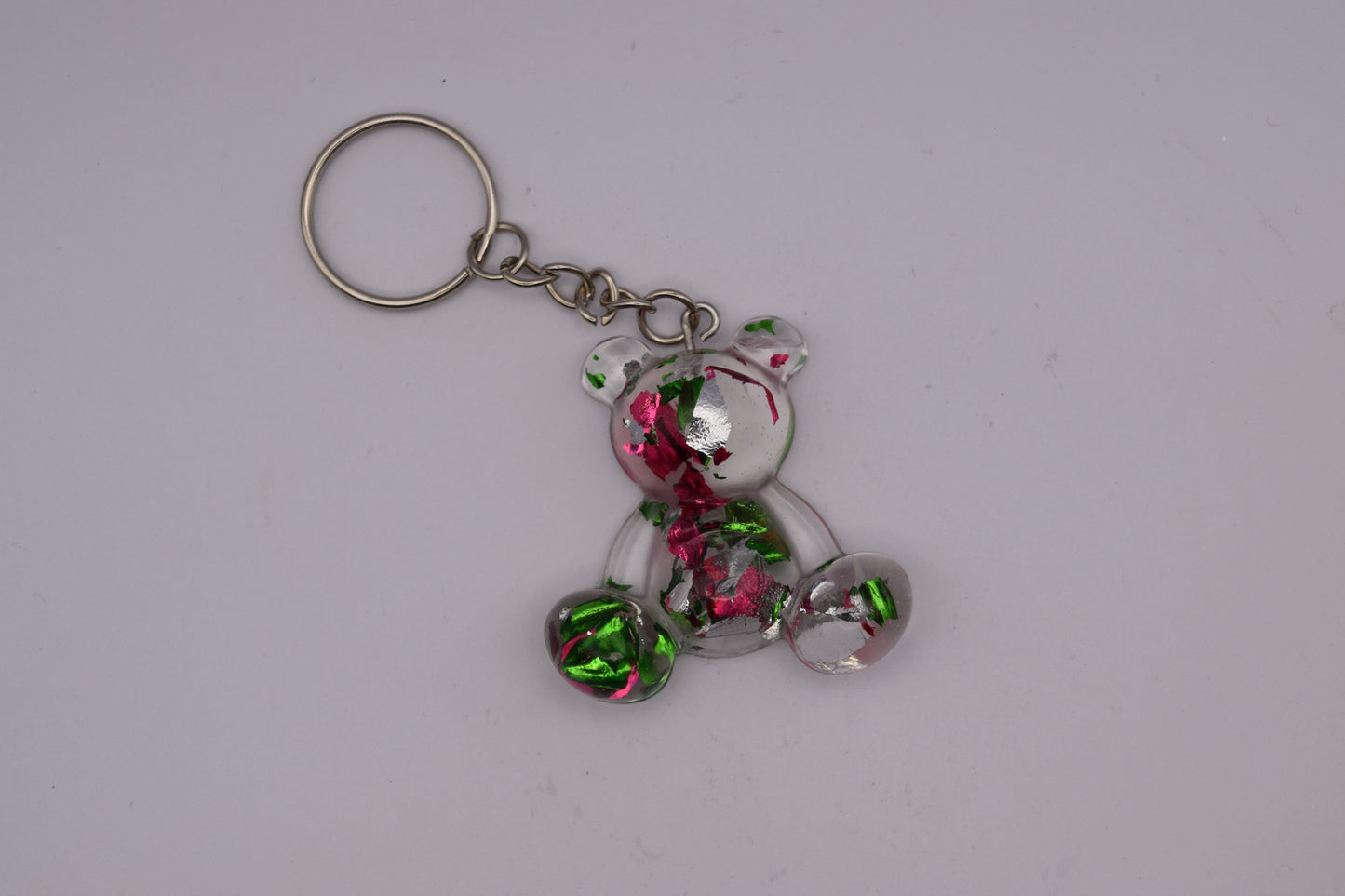 Porte-clés oursons verts