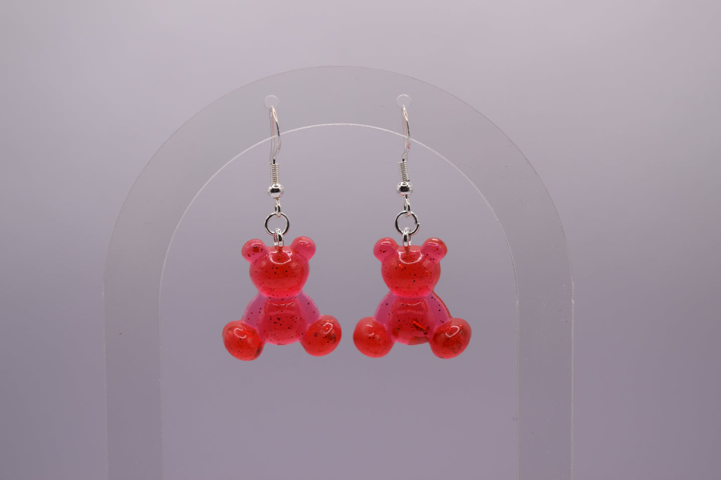 Boucles d'oreilles ourson