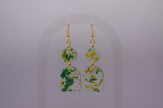 Boucles d'oreilles arrondies