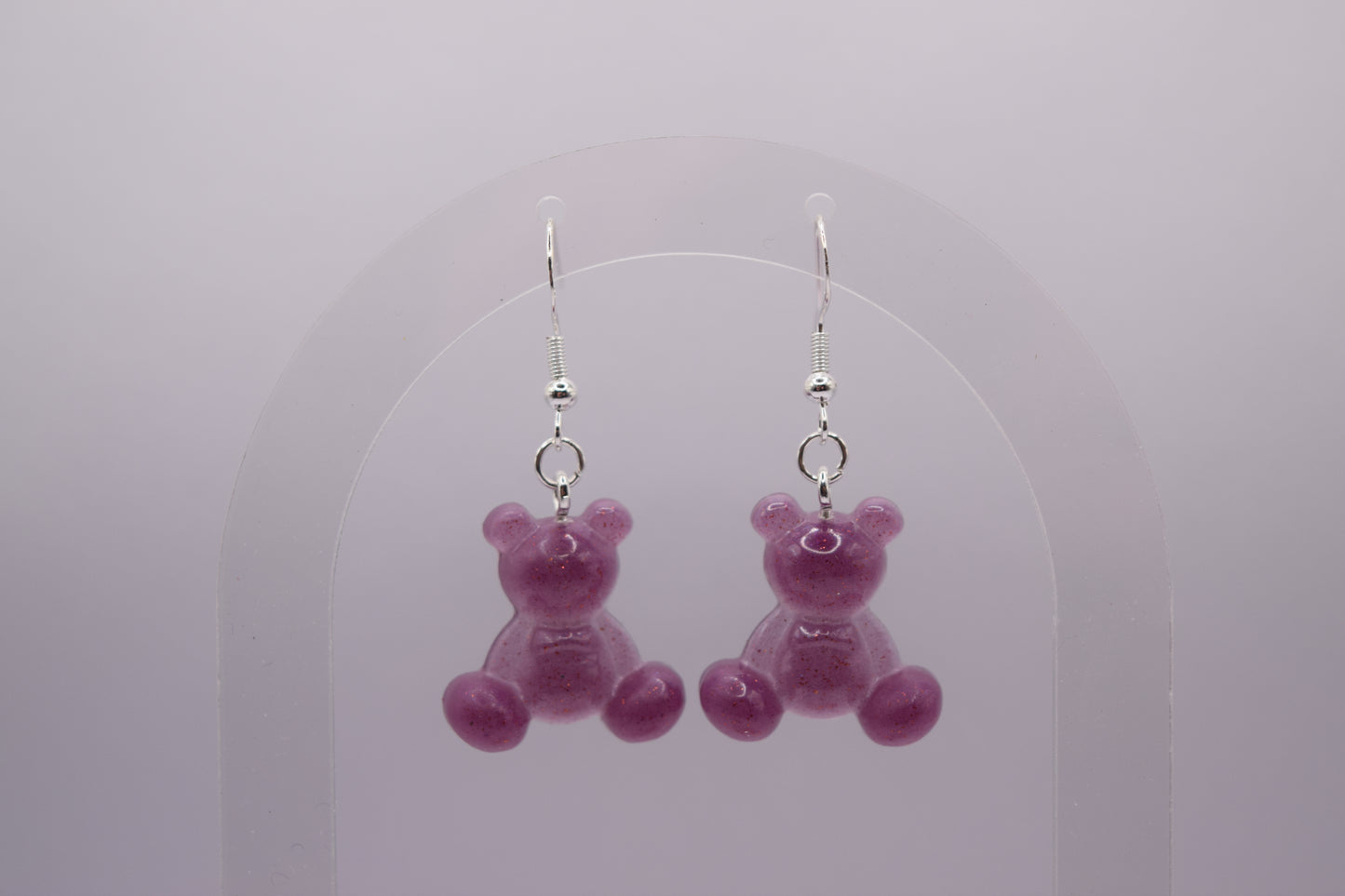 Boucles d'oreilles ourson