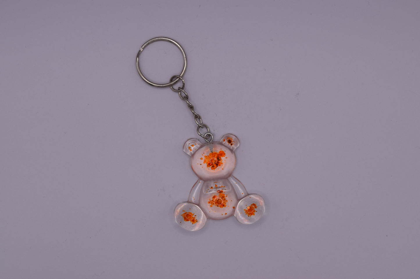 Porte-clés oursons oranges