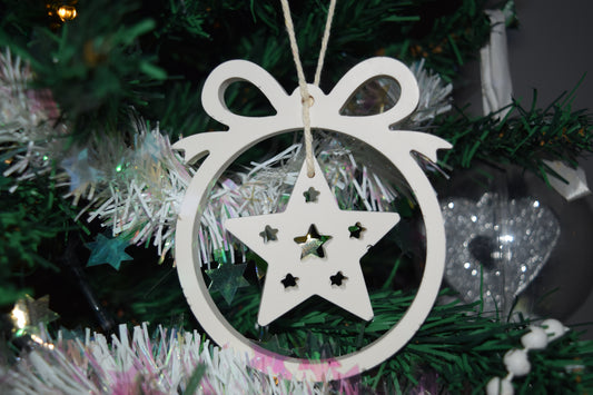 Décoration de sapin, étoile
