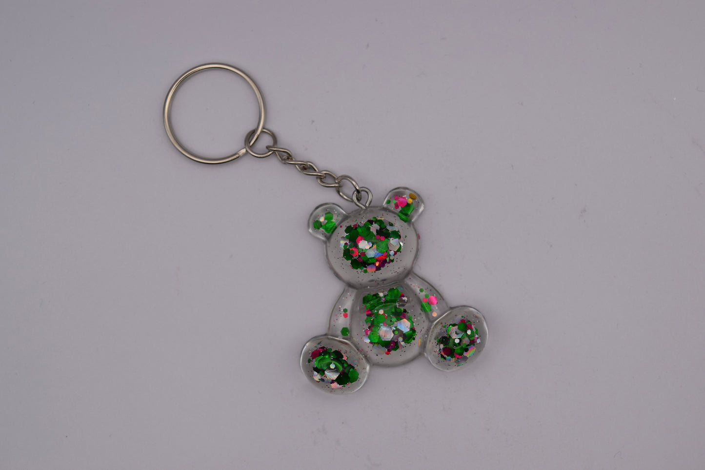 Porte-clés oursons verts