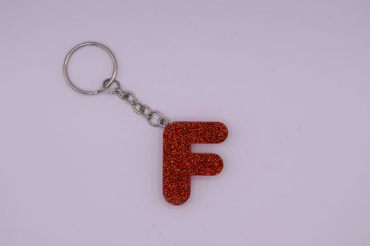 Porte-clés lettre F