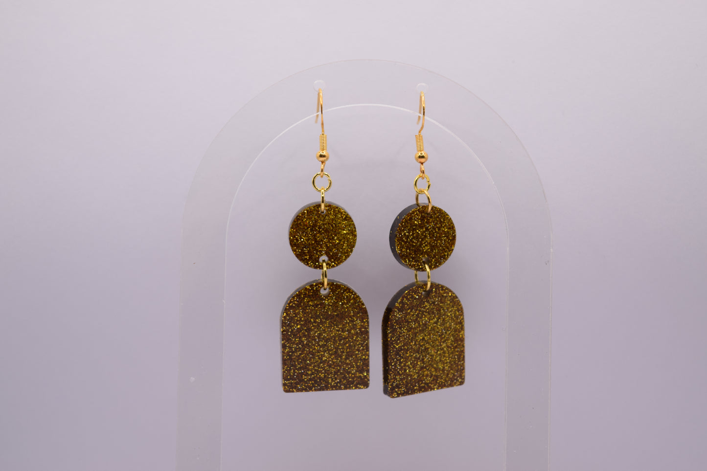 Boucles d'oreilles arrondies