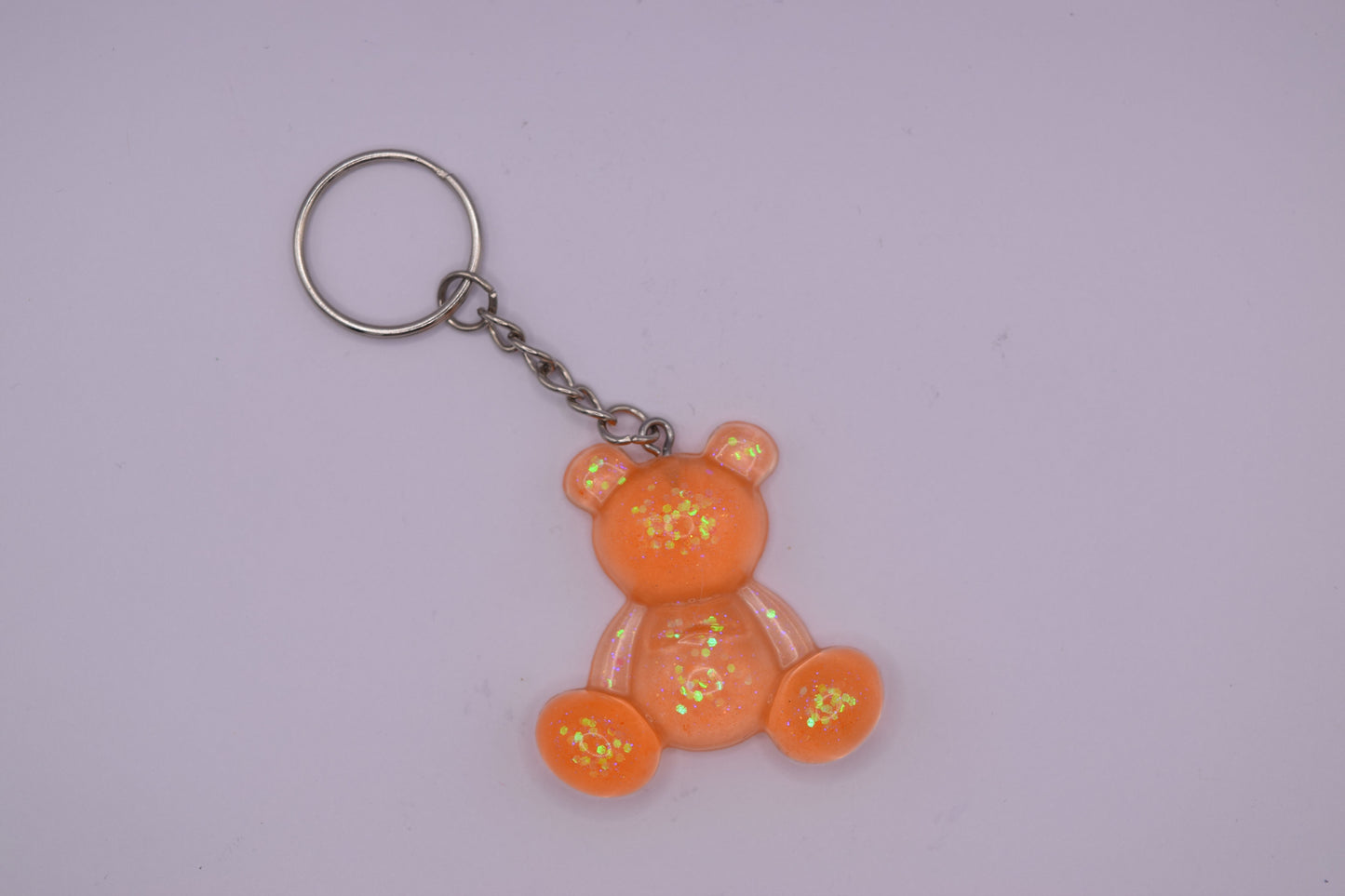 Porte-clés oursons oranges