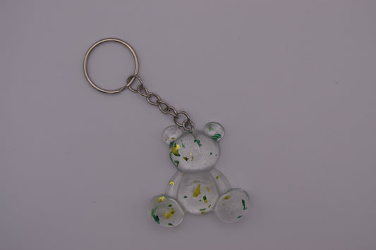 Porte-clés oursons verts