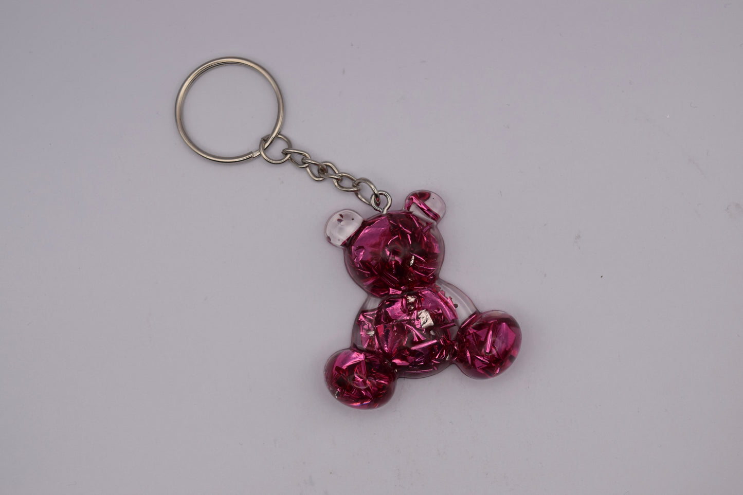 Porte-clés oursons roses
