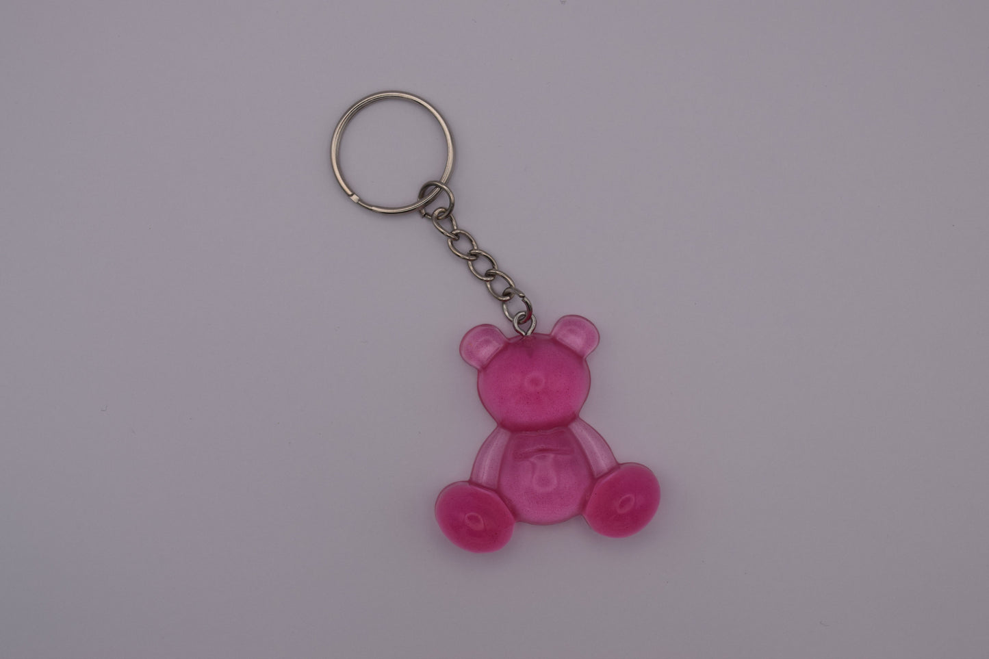 Porte-clés oursons roses