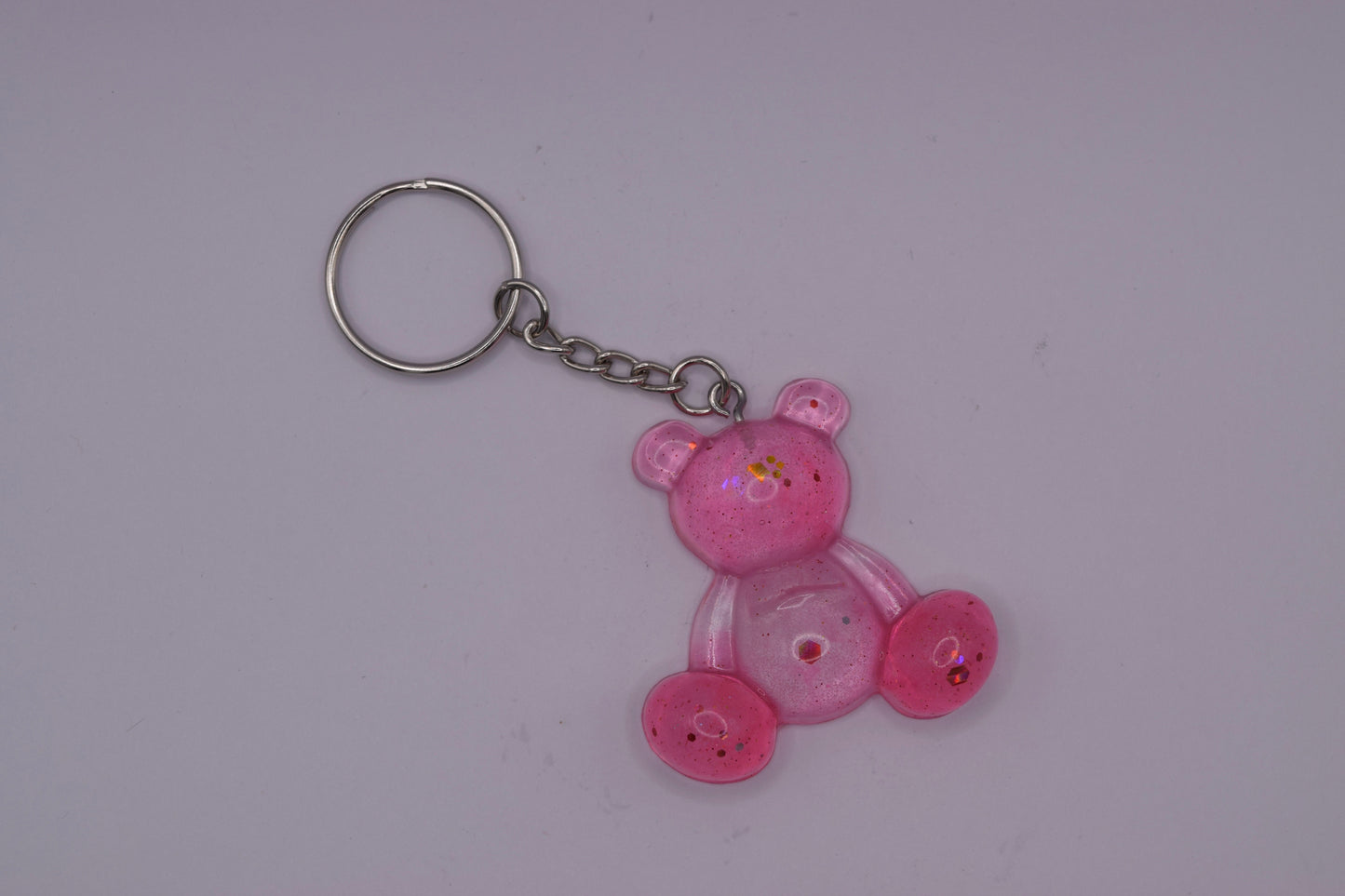Porte-clés oursons roses